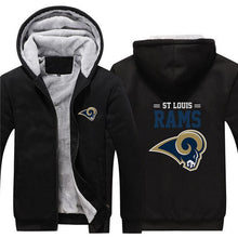 Load image into Gallery viewer, 3D ST Louis Rams Sweatshirt Jacket