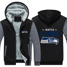 Load image into Gallery viewer, 3D Seattle Seahawks Sweatshirt Jacket