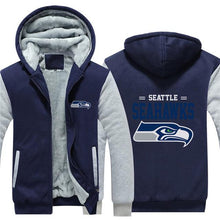 Load image into Gallery viewer, 3D Seattle Seahawks Sweatshirt Jacket