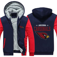 Load image into Gallery viewer, 3D Arizona Cardinals Sweatshirt Jacket