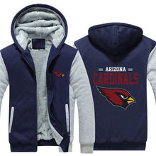 Load image into Gallery viewer, 3D Arizona Cardinals Sweatshirt Jacket