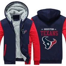 Load image into Gallery viewer, 3D Houston Texans Sweatshirt Jacket