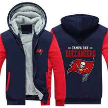 Load image into Gallery viewer, 3D Tampa Bay Buccaneers Sweatshirt Jacket