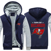 Load image into Gallery viewer, 3D Tampa Bay Buccaneers Sweatshirt Jacket