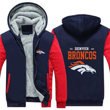 Load image into Gallery viewer, 3D Denver Broncos Sweatshirt Jacket