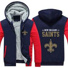 Load image into Gallery viewer, 3D New Orleans Saints Sweatshirt Jacket
