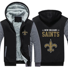 Load image into Gallery viewer, 3D New Orleans Saints Sweatshirt Jacket