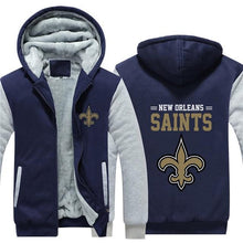 Load image into Gallery viewer, 3D New Orleans Saints Sweatshirt Jacket