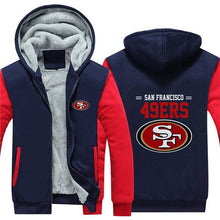 Load image into Gallery viewer, 3D San Francisco 49ers Sweatshirt Jacket