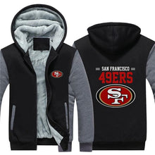 Load image into Gallery viewer, 3D San Francisco 49ers Sweatshirt Jacket
