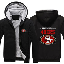 Load image into Gallery viewer, 3D San Francisco 49ers Sweatshirt Jacket