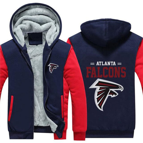 3D Atlanta Falcons Sweatshirt Jacket