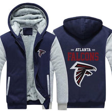 Load image into Gallery viewer, 3D Atlanta Falcons Sweatshirt Jacket