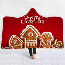 Load image into Gallery viewer, 3D Popular Christmas gift plus velvet warm sleeping blanket fashion