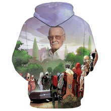 Load image into Gallery viewer, 3D Stan Lee commemorative Edition Hoodie Sweatshirt Pullover V3