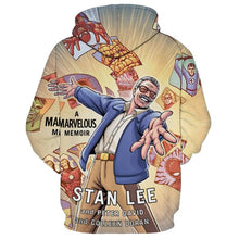 Load image into Gallery viewer, 3D Stan Lee commemorative Edition Hoodie Sweatshirt Pullover V1