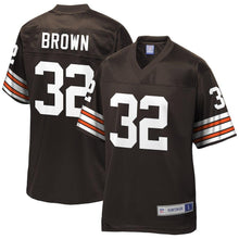 Load image into Gallery viewer, Men&#39;s Cleveland Browns Jim Brown NFL Pro Line Brown Retired Player Jersey