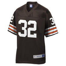 Load image into Gallery viewer, Men&#39;s Cleveland Browns Jim Brown NFL Pro Line Brown Retired Player Jersey