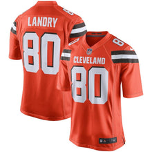 Load image into Gallery viewer, Men&#39;s Cleveland Browns Jarvis Landry Nike Orange Player Game Jersey