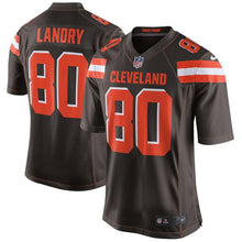 Load image into Gallery viewer, Men&#39;s Cleveland Browns Jarvis Landry Nike Orange Player Game Jersey