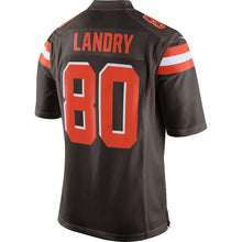 Load image into Gallery viewer, Men&#39;s Cleveland Browns Jarvis Landry Nike Orange Player Game Jersey