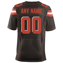 Load image into Gallery viewer, Men&#39;s Cleveland Browns Nike Orange Custom Alternate Elite Jersey