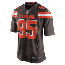 Load image into Gallery viewer, Men&#39;s Cleveland Browns Myles Garrett Nike Orange Alternate Game Jersey
