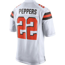 Load image into Gallery viewer, Men&#39;s Cleveland Browns Jabrill Peppers Nike Brown Game Jersey