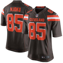 Load image into Gallery viewer, Men&#39;s Cleveland Browns David Njoku Nike Brown Game Jersey