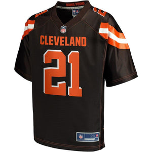 Men's Cleveland Browns Denzel Ward NFL Pro Line Brown Team Color Player Jersey