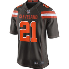 Load image into Gallery viewer, Men&#39;s Cleveland Browns Denzel Ward Nike Brown Game Jersey